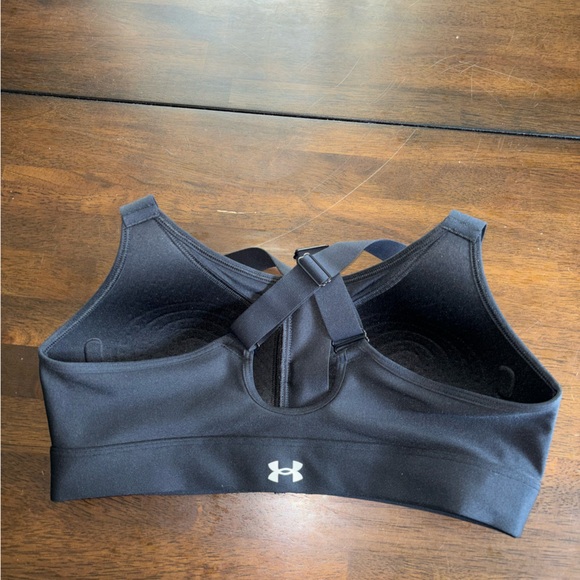 Under Armour Women’s Continuum High Zip Sports Bra - Picture 4 of 6